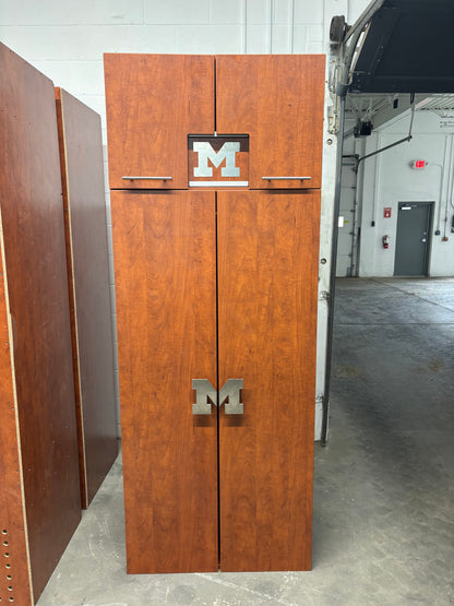 University of Michigan Basketball Authentic Locker From Crisler Center -- Used Until 2023-2024 Season