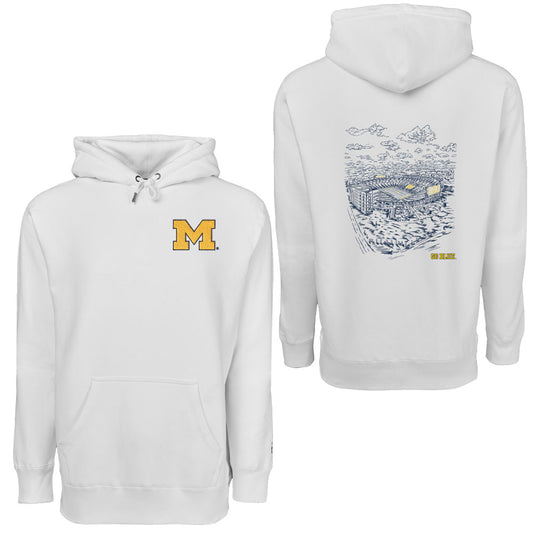 Greyson Clothiers University of Michigan Stadium Series Fireside Hooded Sweatshirt