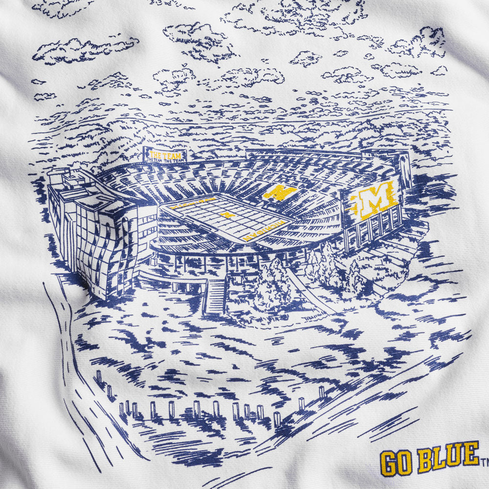 Greyson Clothiers University of Michigan Stadium Series Fireside Hooded Sweatshirt