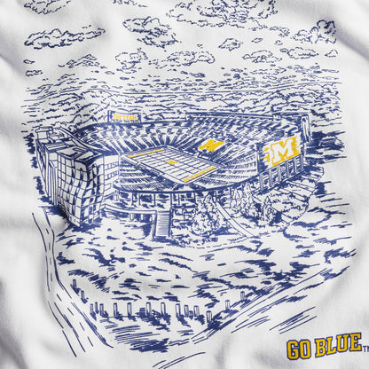 Greyson Clothiers University of Michigan Stadium Series Fireside Hooded Sweatshirt