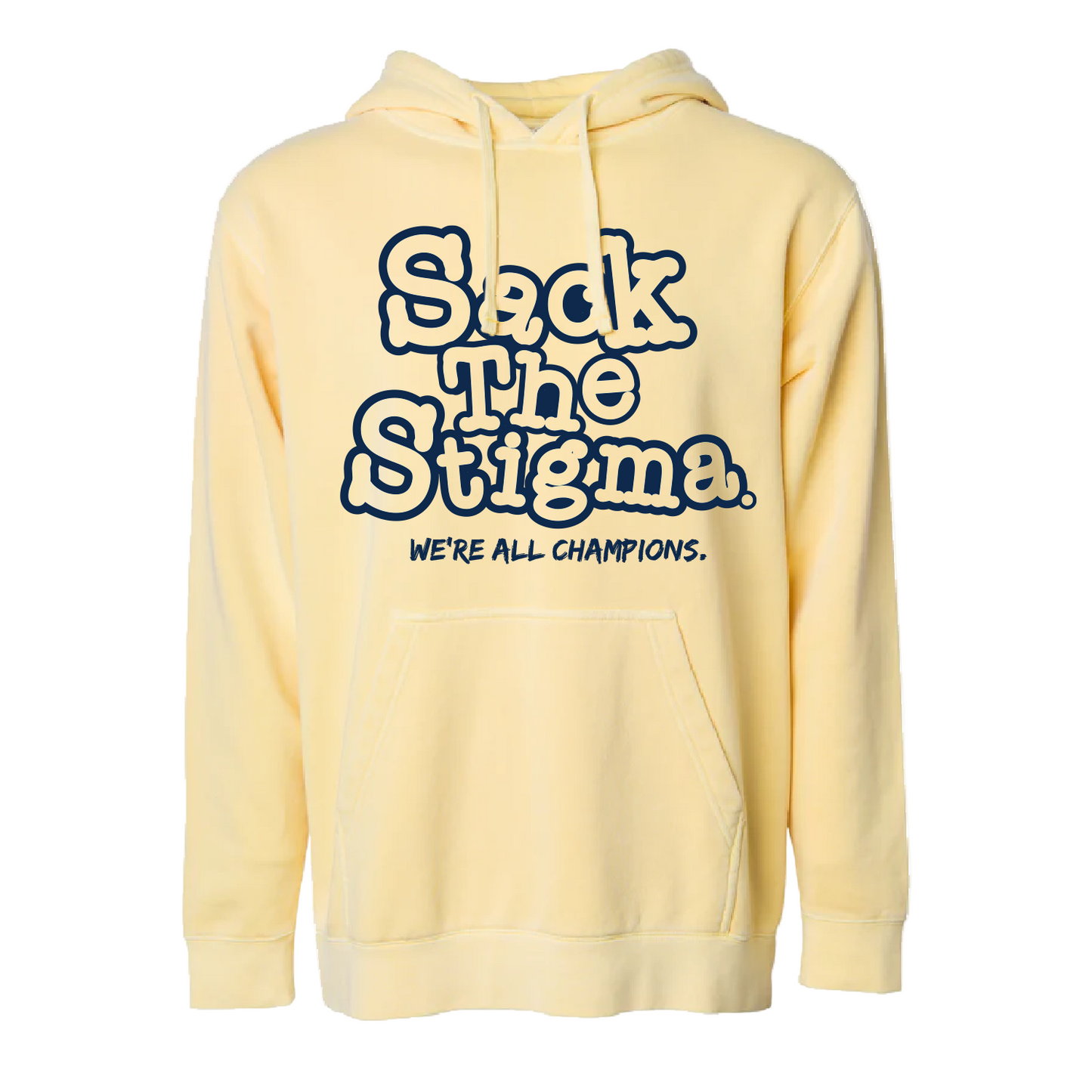 Sack The Stigma Maize 'Champions' Hoodie