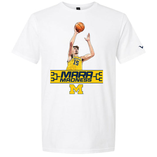 Valiant University of Michigan Basketball Aday Mara "Mara Madness" Tee