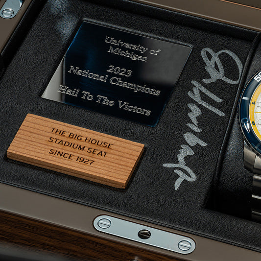 Jim Harbaugh Display Box (Watch Sold Separately)