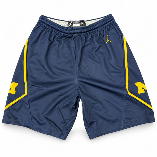 Michigan Basketball Charlie May Player Worn Practice Shorts (Size: M)