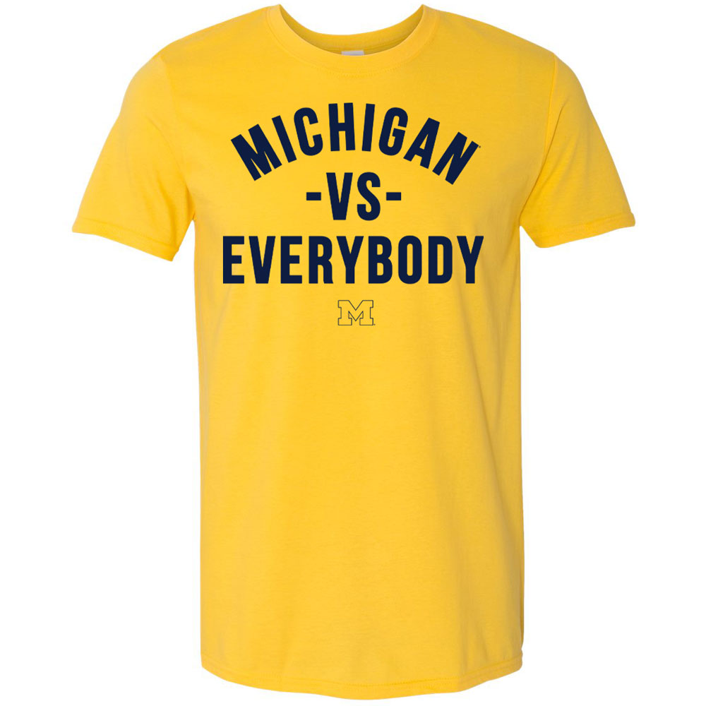Valiant Brand x vs. Everybody University of Michigan vs. Everybody Tee