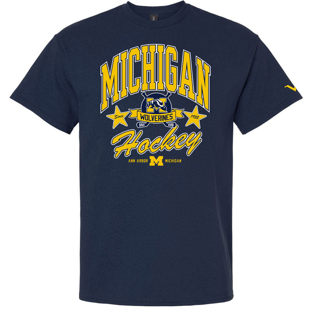 Valiant University of Michigan Hockey Heritage Tee