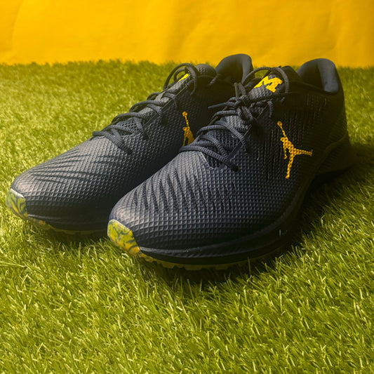 Jordan University of Michigan Football Quinten Johnson Vapor Edge TF SMU Player Owned Shoes Size 12