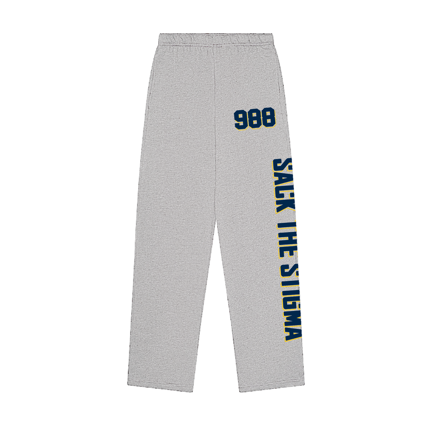 Sack The Stigma Gray '988' Sweatpants