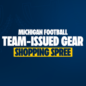 Michigan Football Equipment Room Team Gear Shopping Spree
