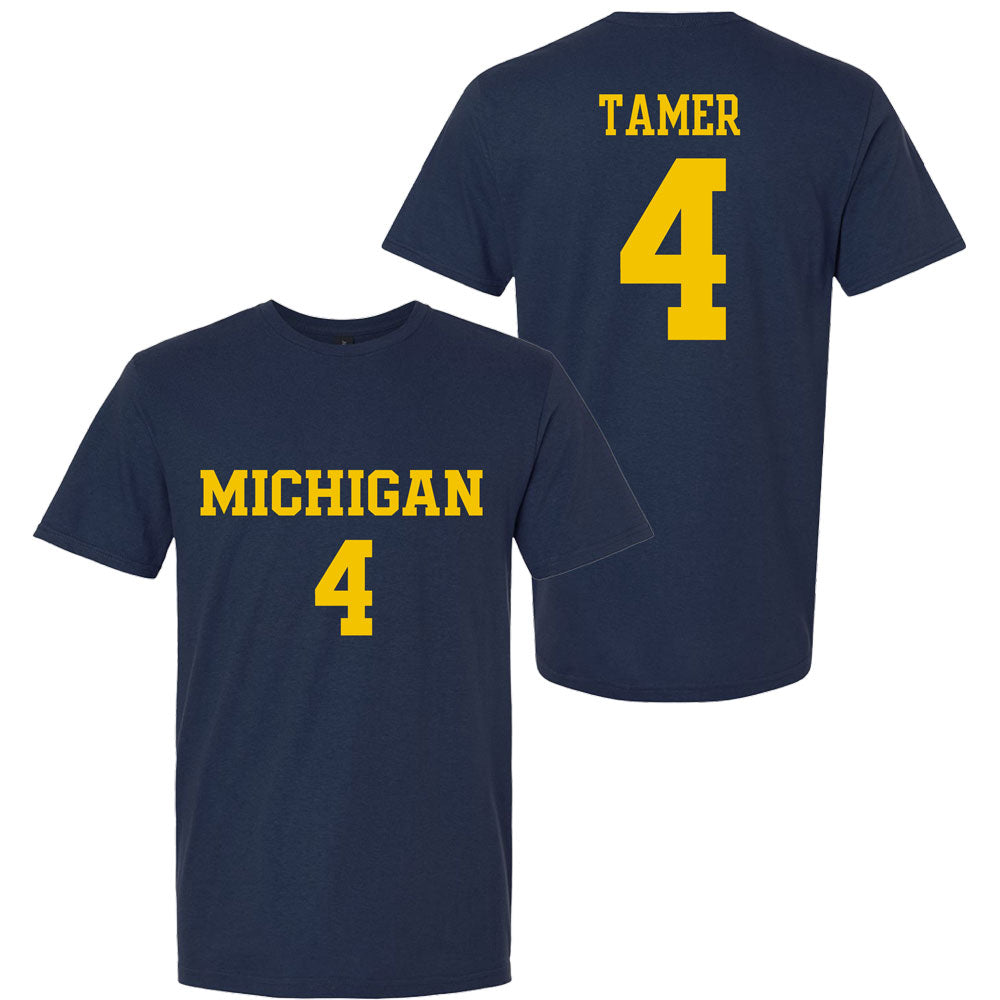 Valiant University of Michigan Field Hockey Abby Tamer Jersey Tee