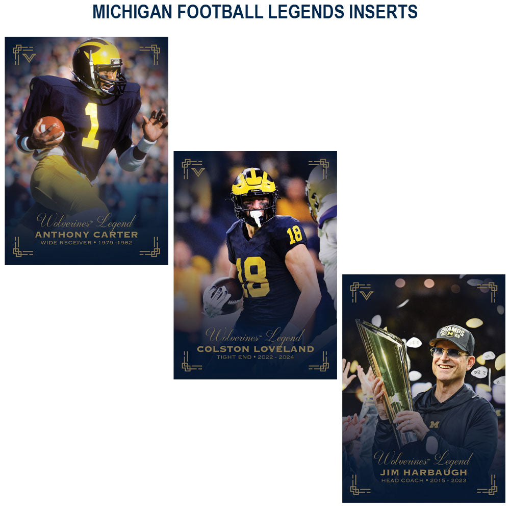 Valiant University of Michigan Football 2025 Trading Card Pack