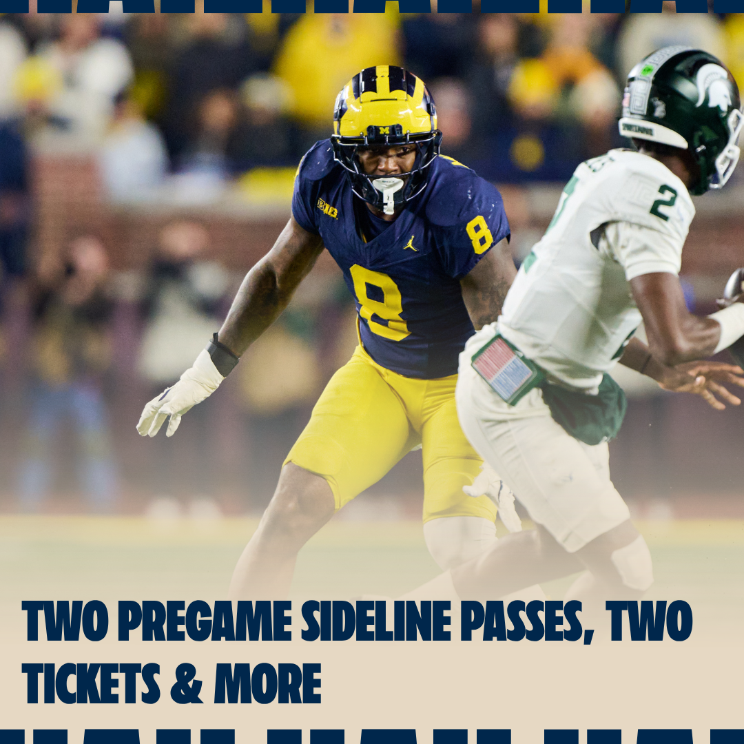 True North Auction: Michigan Football Fan Experience For Two vs. MSU