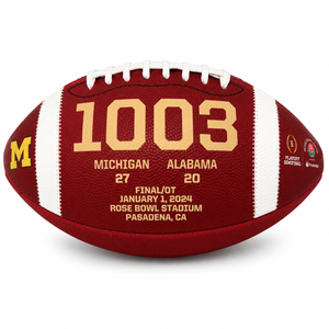 University of Michigan 2023 Rose Bowl Victory Commemorative Football