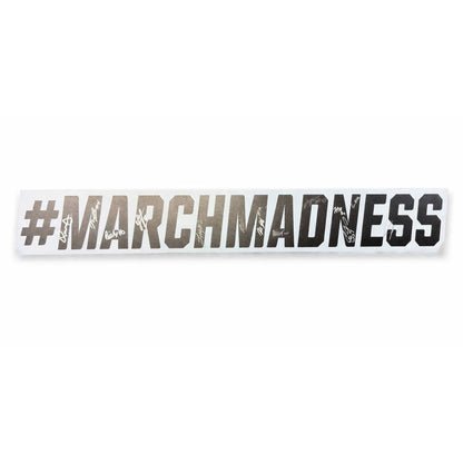 University of Michigan Basketball Team Signed "#MarchMadness" Locker Room Sign