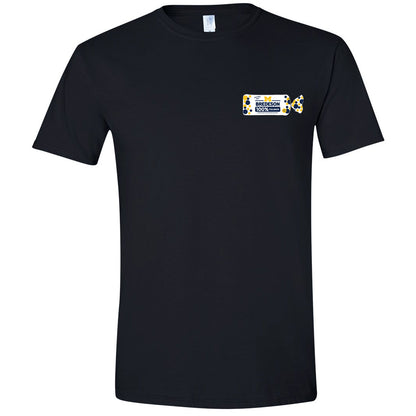 Valiant University of Michigan Football Max Bredeson "Wonder Bredeson" Left Chest Tee - Black Front