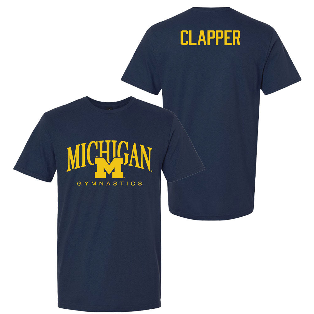 Valiant University of Michigan Gymnastics Lily Clapper M/Michigan Sport Tee