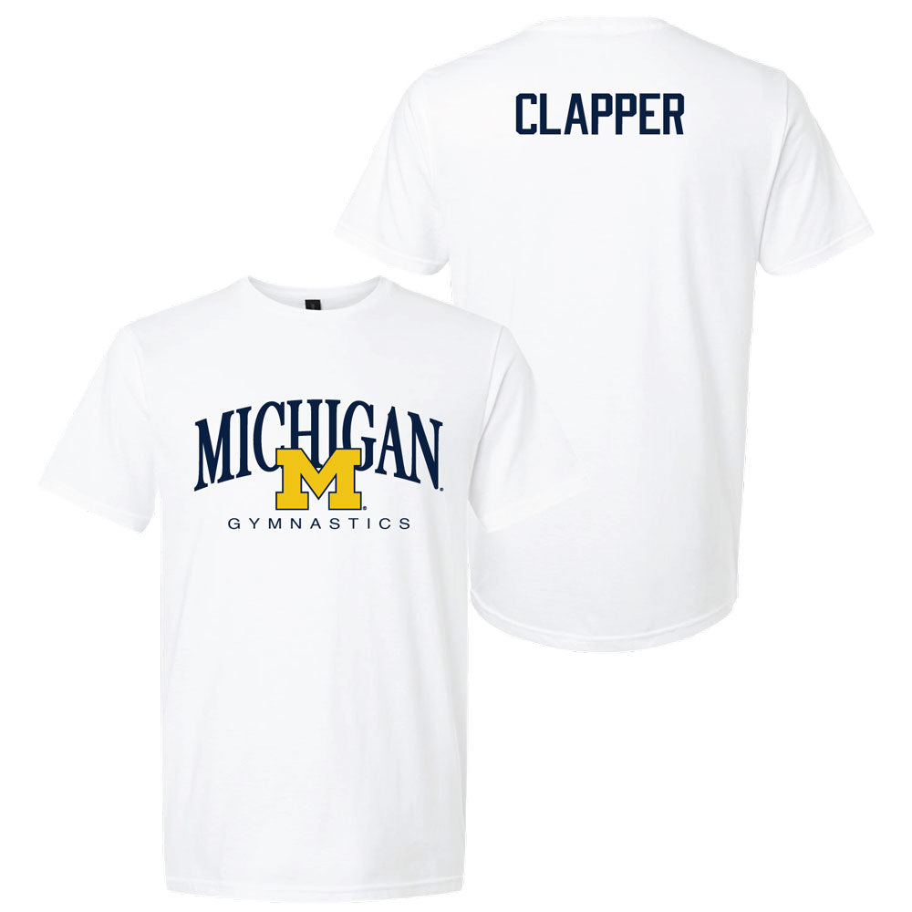 Valiant University of Michigan Gymnastics Lily Clapper M/Michigan Sport Tee