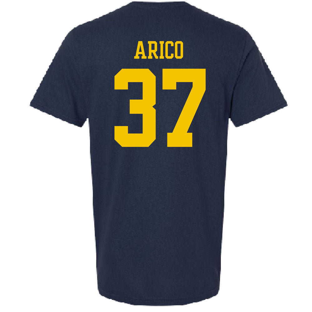 Valiant University of Michigan Lacrosse Emma Arico #37 Jersey Tee