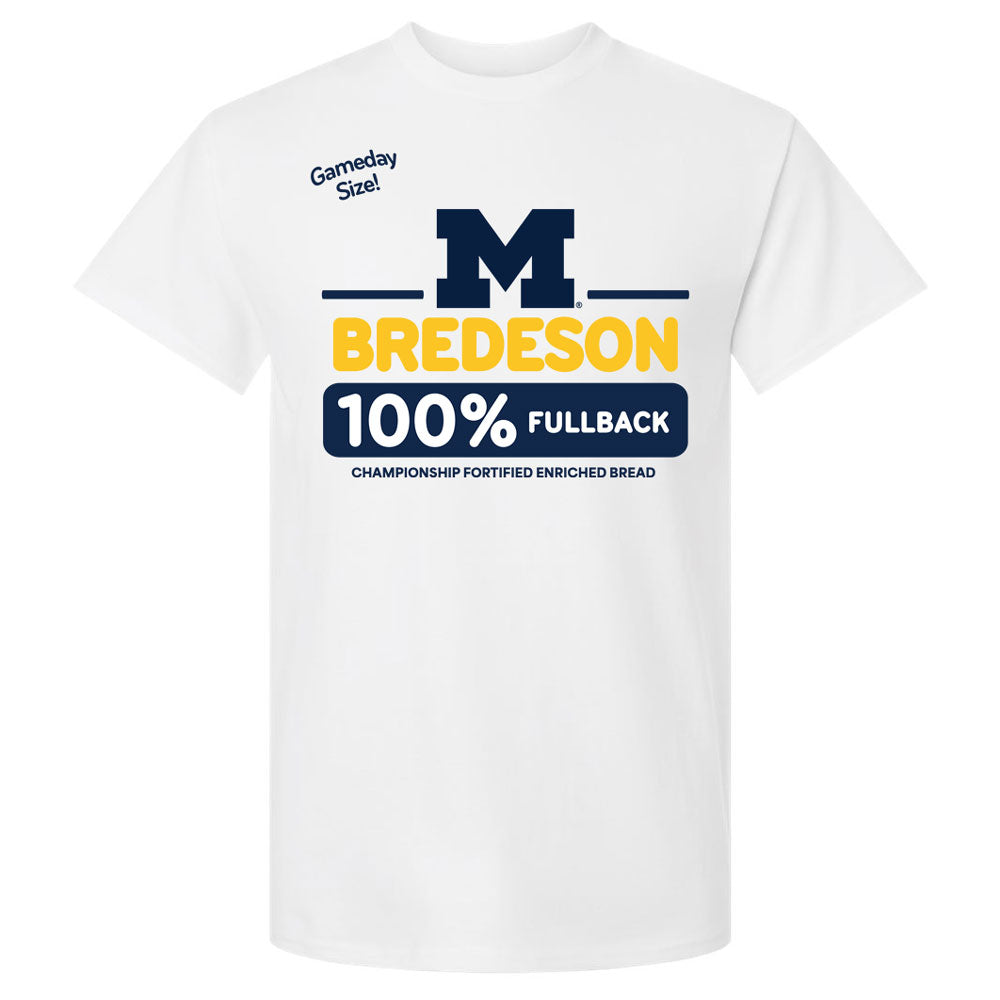 Valiant University of Michigan Football Max Bredeson "Wonder Bredeson" Tee