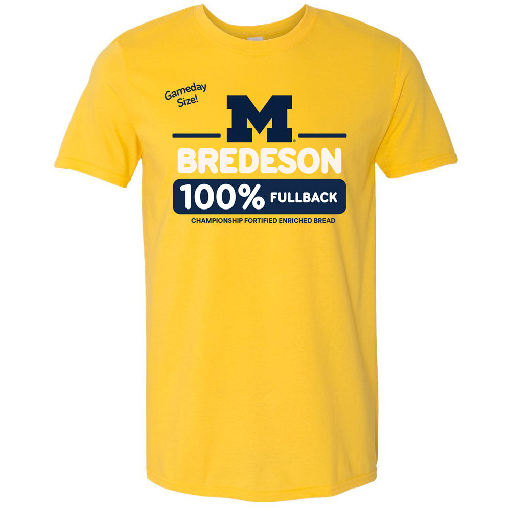 Valiant University of Michigan Football Max Bredeson "Wonder Bredeson" Tee