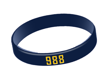 Sack The Stigma Maize/Blue Wristbands
