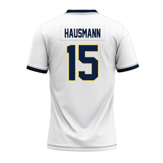 Athlete's Thread University of Michigan Football Ernest Hausmann White Sublimated Jersey