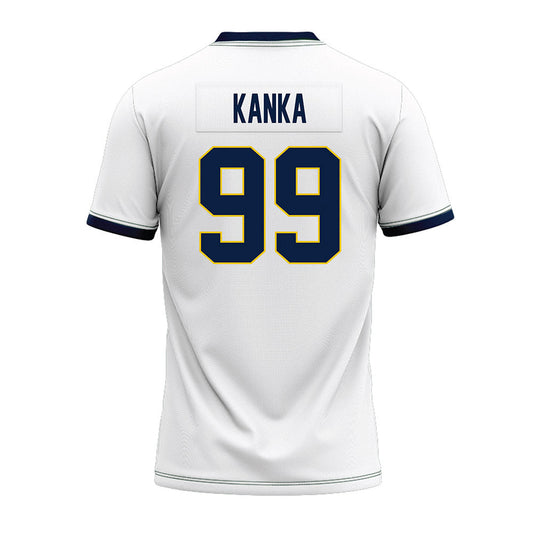 Athlete's Thread University of Michigan Football Bobby Kanka White Sublimated Jersey