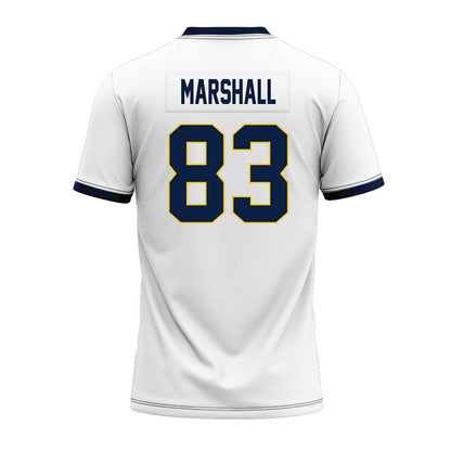 Athlete's Thread University of Michigan Football Zack Marshall White Sublimated Jersey