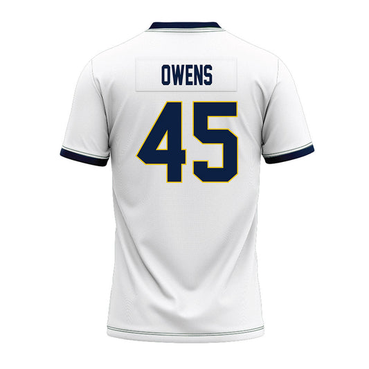 Athlete's Thread University of Michigan Football Eli Owens White Sublimated Jersey