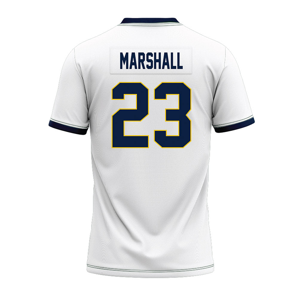 Athlete's Thread University of Michigan Football Jordan Marshall White Sublimated Jersey
