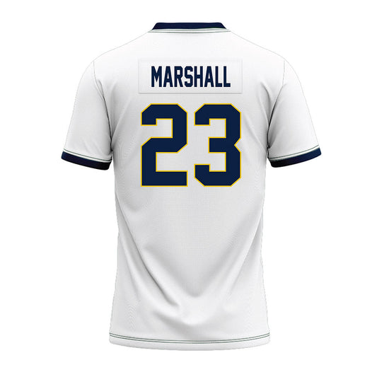Athlete's Thread University of Michigan Football Jordan Marshall White Sublimated Jersey