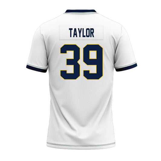 Athlete's Thread University of Michigan Football Joe Taylor White Sublimated Jersey
