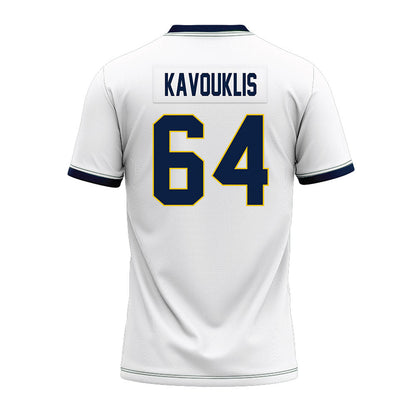 Athlete's Thread University of Michigan Football James Kavouklis White Sublimated Jersey
