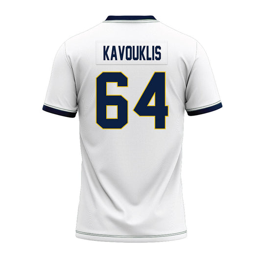 Athlete's Thread University of Michigan Football James Kavouklis White Sublimated Jersey
