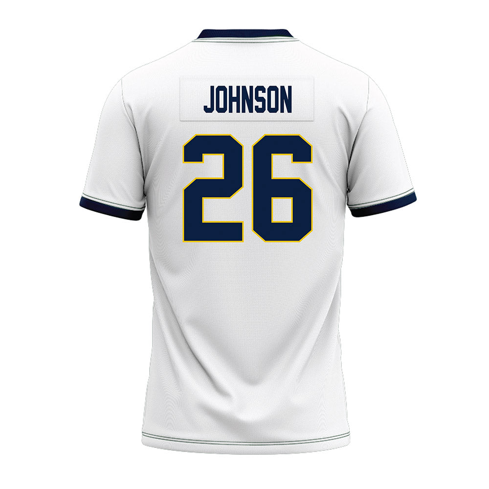 Athlete's Thread University of Michigan Football Donovan Johnson White Sublimated Jersey