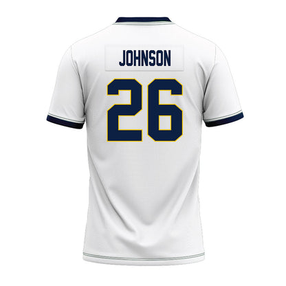 Athlete's Thread University of Michigan Football Donovan Johnson White Sublimated Jersey