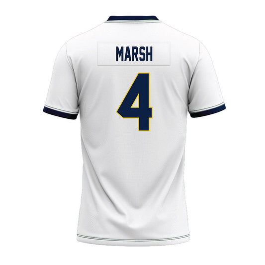 Athlete's Thread University of Michigan Football Andrew Marsh White Sublimated Jersey