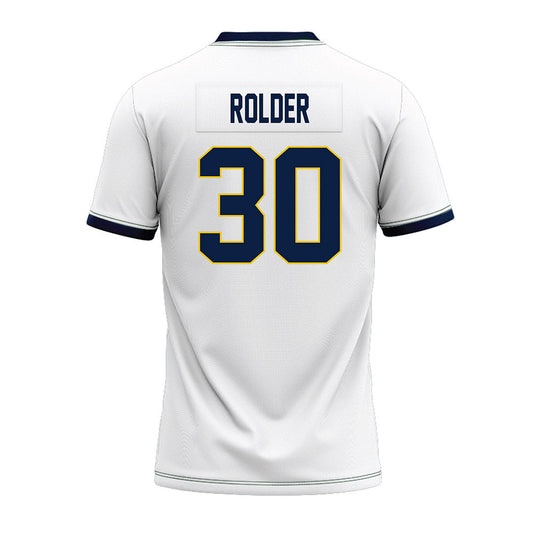 Athlete's Thread University of Michigan Football Jimmy Rolder White Sublimated Jersey