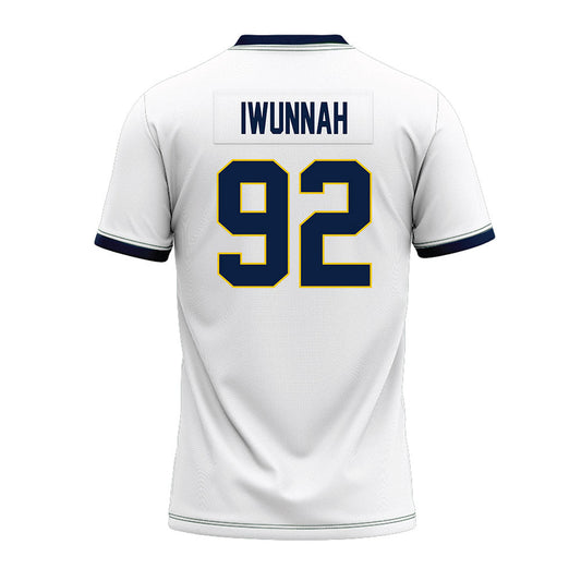 Athlete's Thread University of Michigan Football Ike Iwunnah White Sublimated Jersey