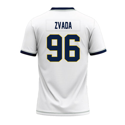 Athlete's Thread University of Michigan Football Dominic Zvada White Sublimated Jersey