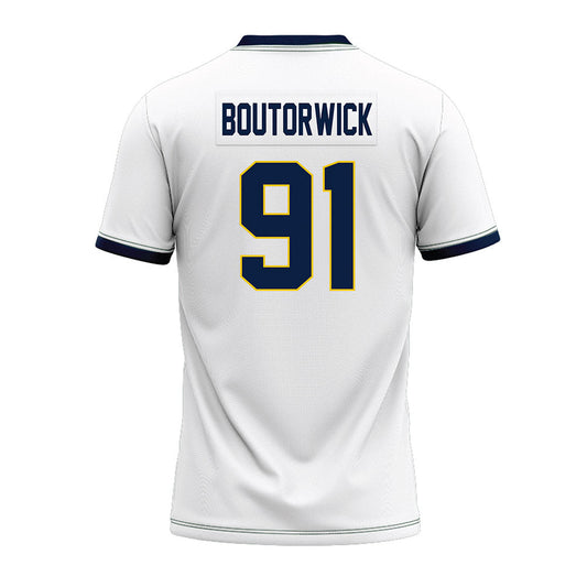 Athlete's Thread University of Michigan Football Evan Boutorwick White Sublimated Jersey