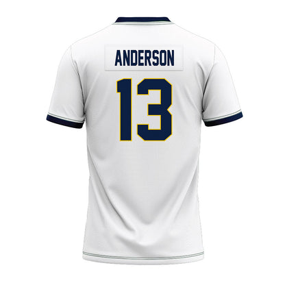 Athlete's Thread University of Michigan Football Caleb Anderson White Sublimated Jersey