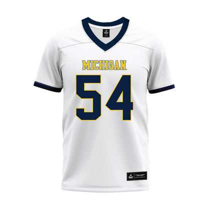 Athlete's Thread University of Michigan Football Andrew Sprague White Sublimated Jersey