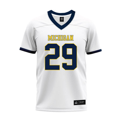 Athlete's Thread University of Michigan Football Chase Taylor White Sublimated Jersey