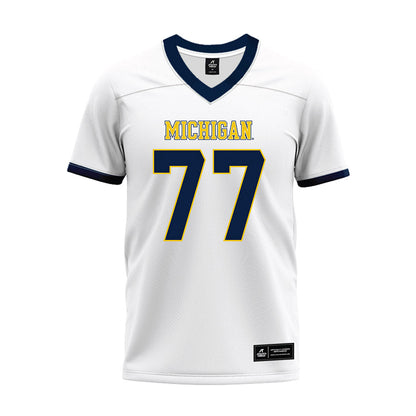 Athlete's Thread University of Michigan Football Blake Frazier White Sublimated Jersey