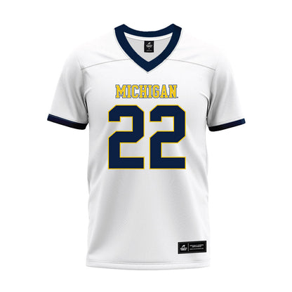 Athlete's Thread University of Michigan Football Elijah Dotson White Sublimated Jersey