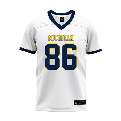 Athlete's Thread University of Michigan Football Brady Prieskorn White Sublimated Jersey