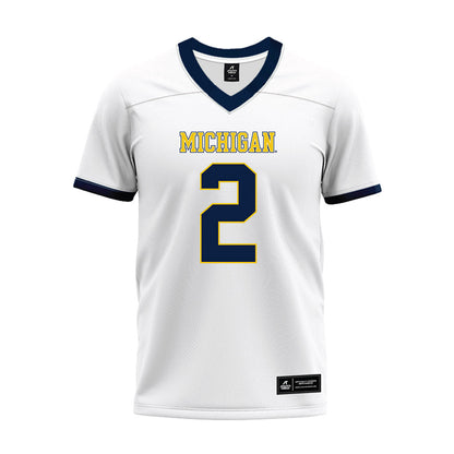 Athlete's Thread University of Michigan Football Shamari Earls White Sublimated Jersey
