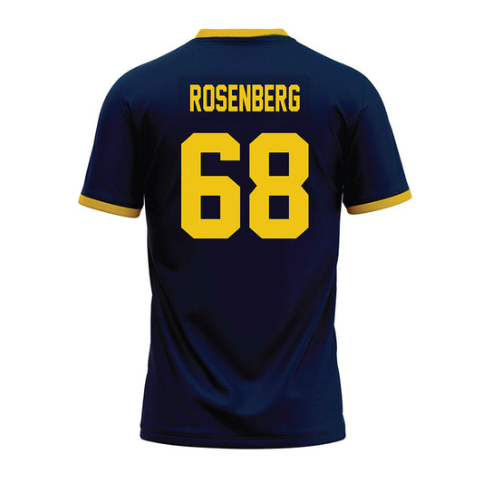 Athlete's Thread University of Michigan Football Dan Rosenberg Navy Sublimated Jersey