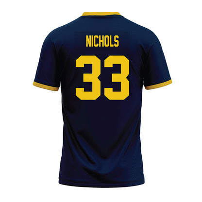 Athlete's Thread University of Michigan Football Dominic Nichols Navy Sublimated Jersey